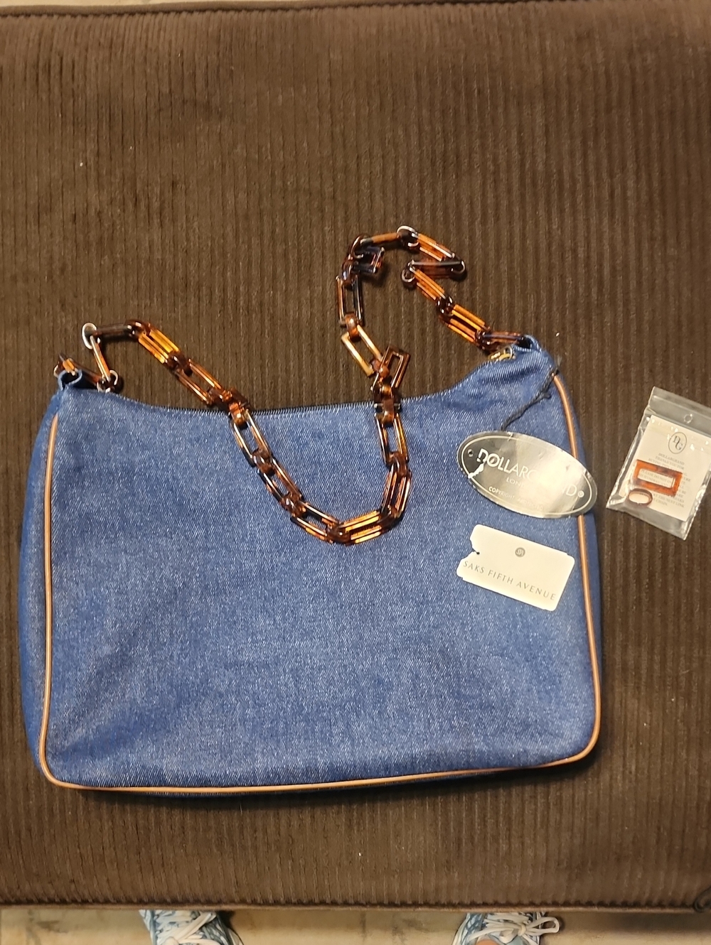 Dollargrand London Denim Bag